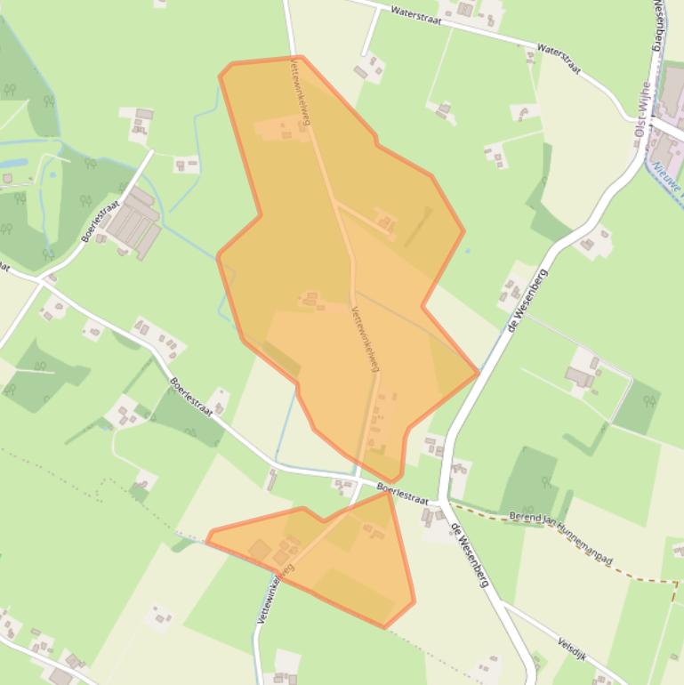 Kaart van postcodegebied 8131SZ.