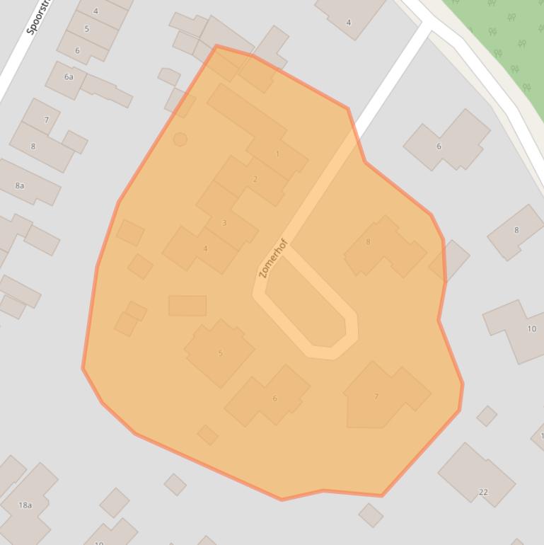 Kaart van postcodegebied 8131TA.