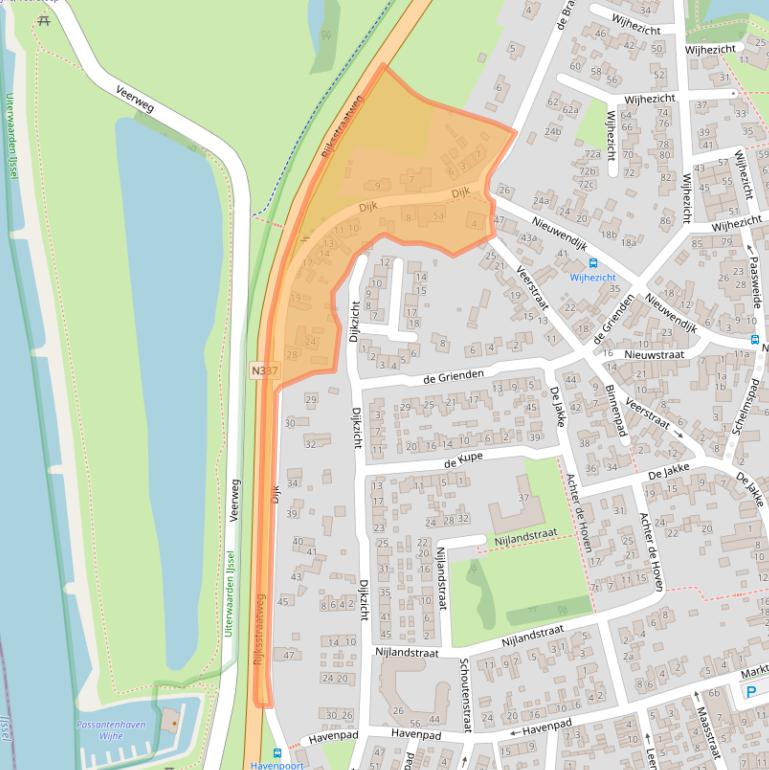 Kaart van postcodegebied 8131VA.