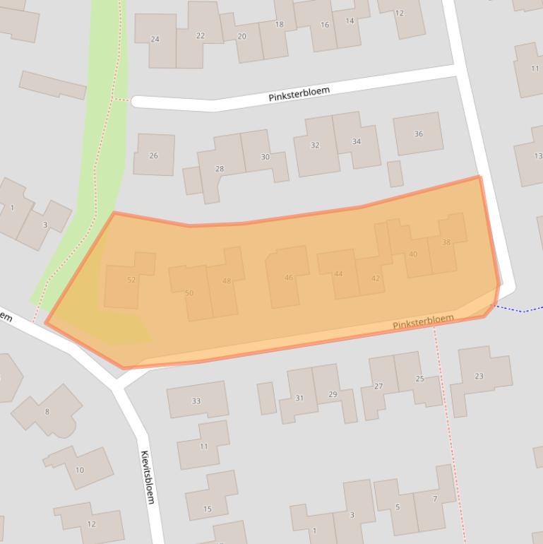 Kaart van postcodegebied 8141DS.