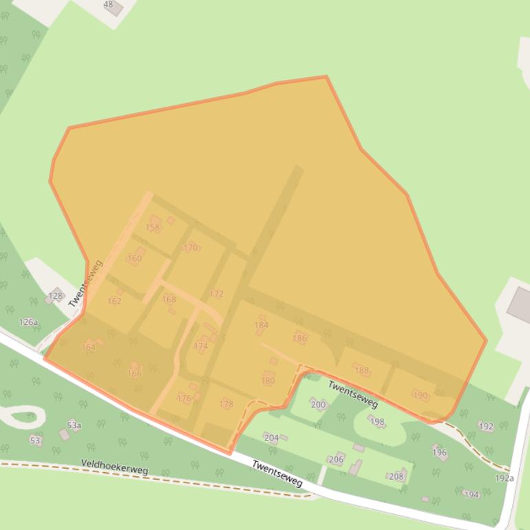 Kaart van postcodegebied 8141MD.