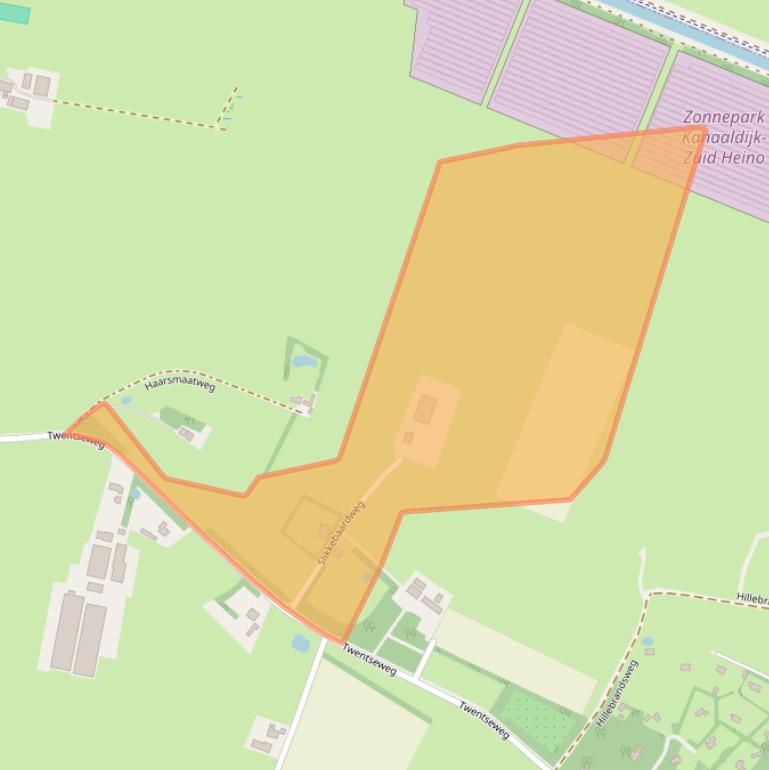 Kaart van postcodegebied 8141MK.