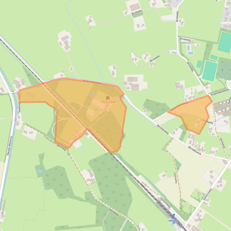 Kaart van postcodegebied 8141NC.