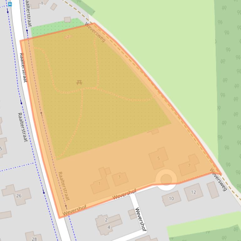 Kaart van postcodegebied 8141NV.