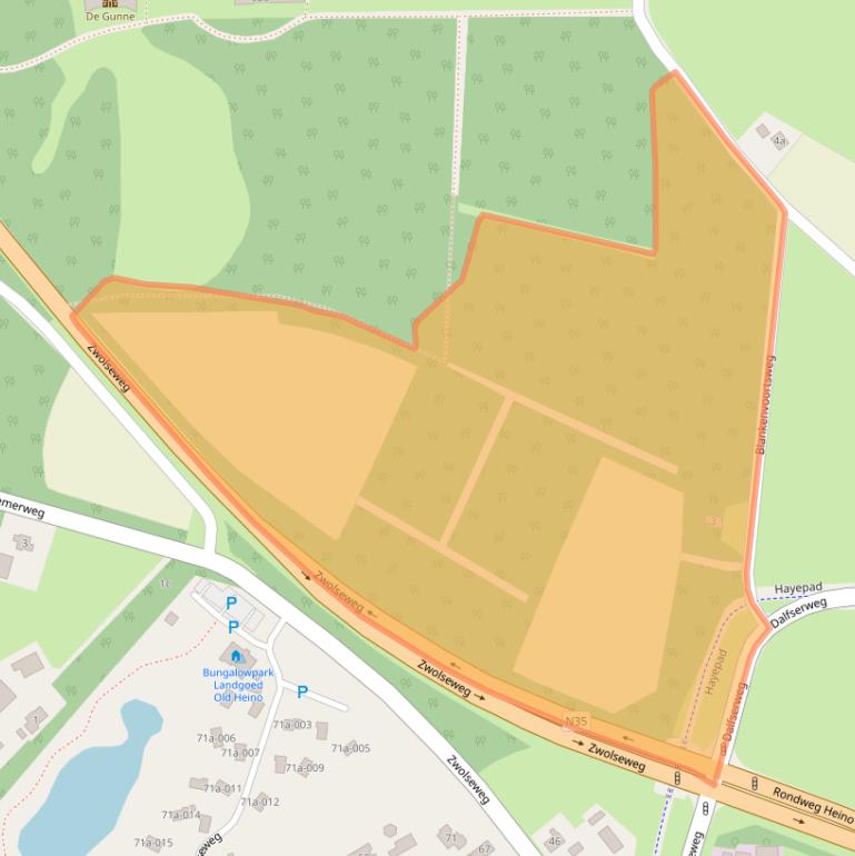 Kaart van postcodegebied 8141PD.