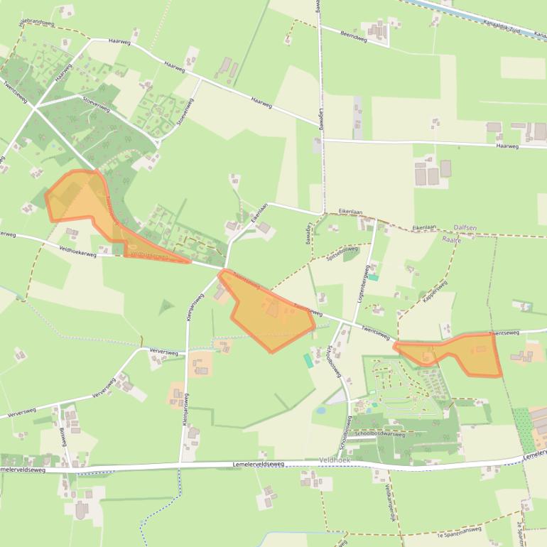 Kaart van postcodegebied 8141PR.