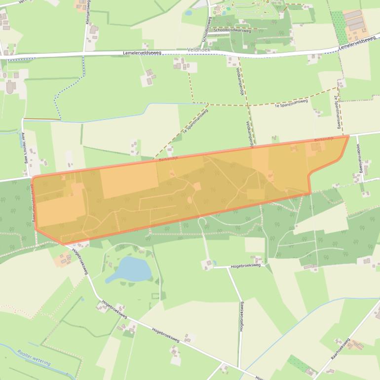 Kaart van postcodegebied 8141RD.