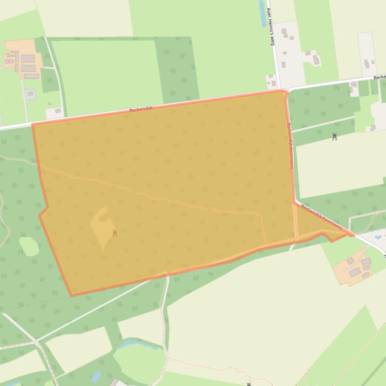 Kaart van postcodegebied 8141RG.