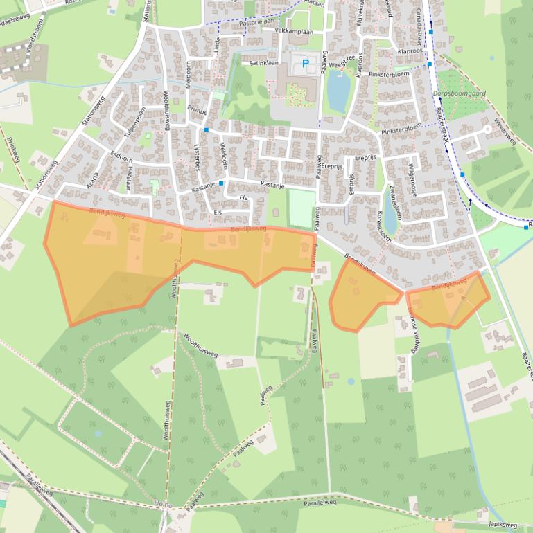 Kaart van postcodegebied 8141RN.