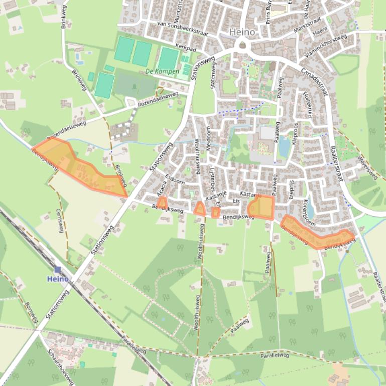 Kaart van postcodegebied 8141RP.