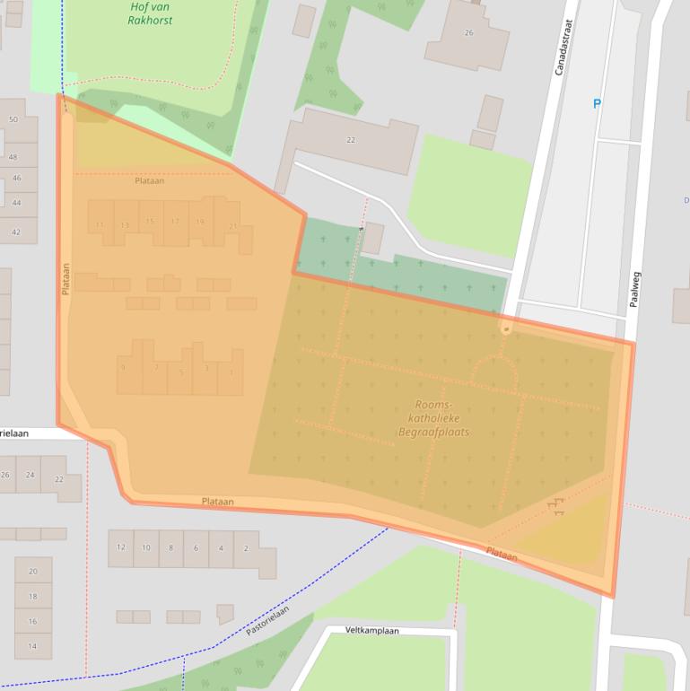 Kaart van postcodegebied 8141SM.