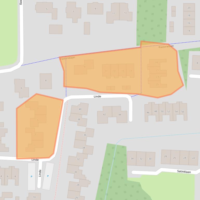 Kaart van postcodegebied 8141ST.