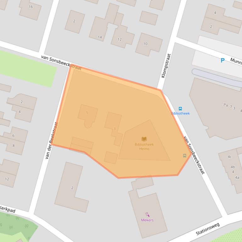 Kaart van postcodegebied 8141VA.