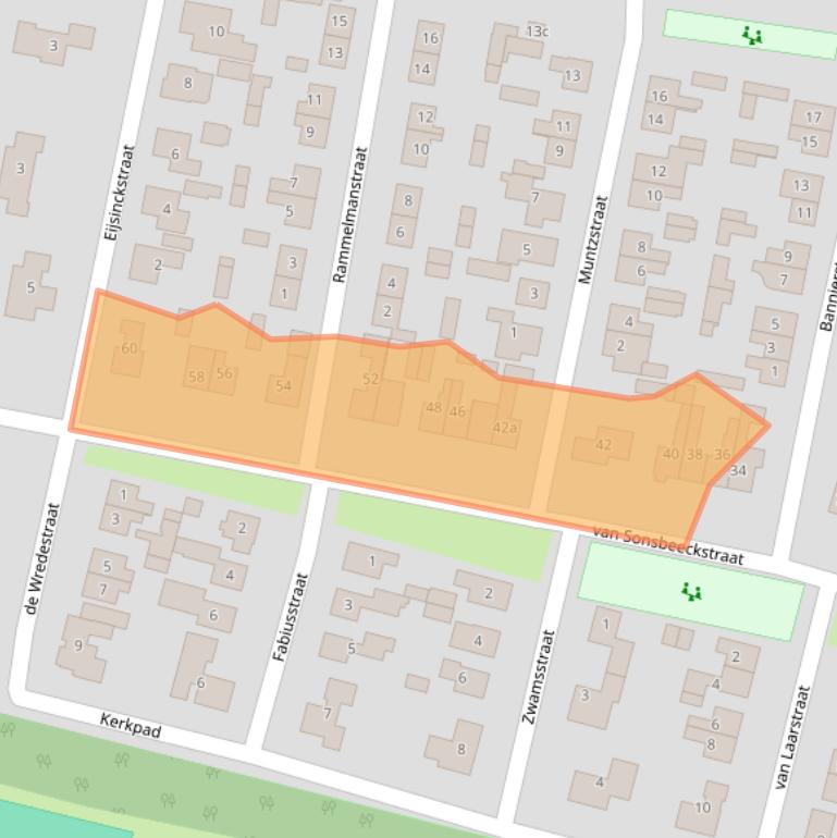Kaart van postcodegebied 8141VC.
