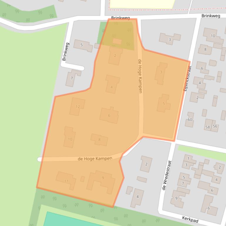 Kaart van postcodegebied 8141VL.