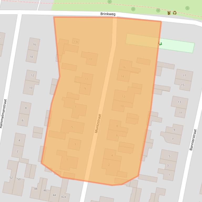 Kaart van postcodegebied 8141VP.
