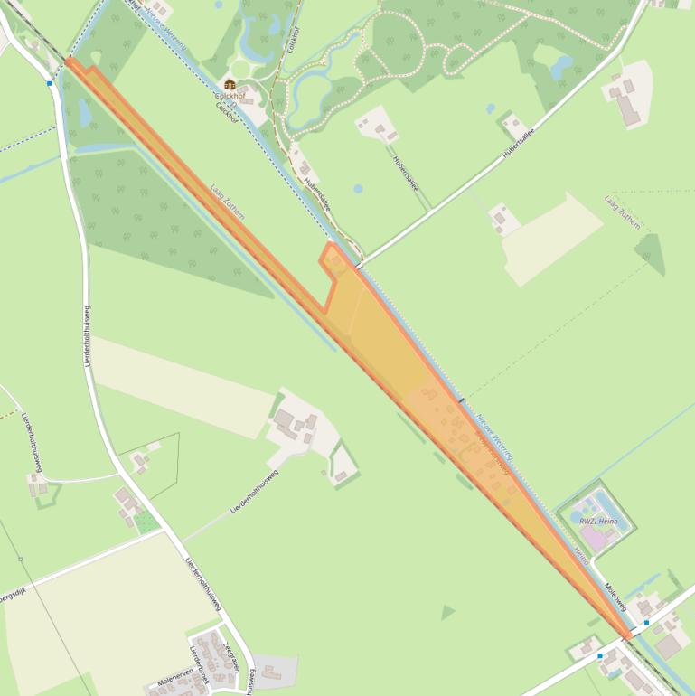 Kaart van postcodegebied 8144RB.