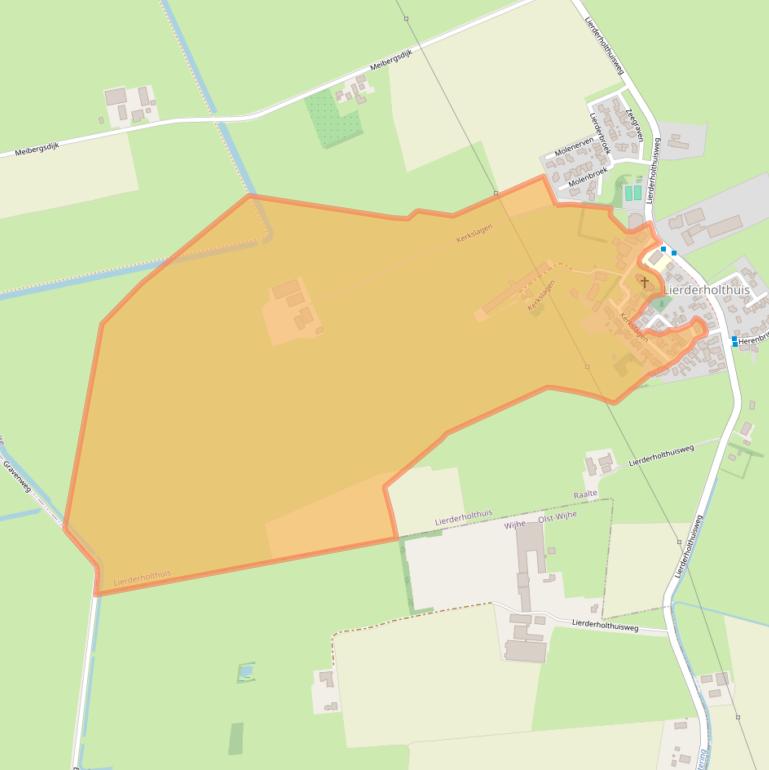 Kaart van postcodegebied 8144RD.