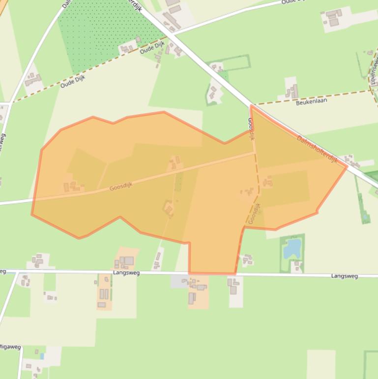 Kaart van postcodegebied 8146PH.