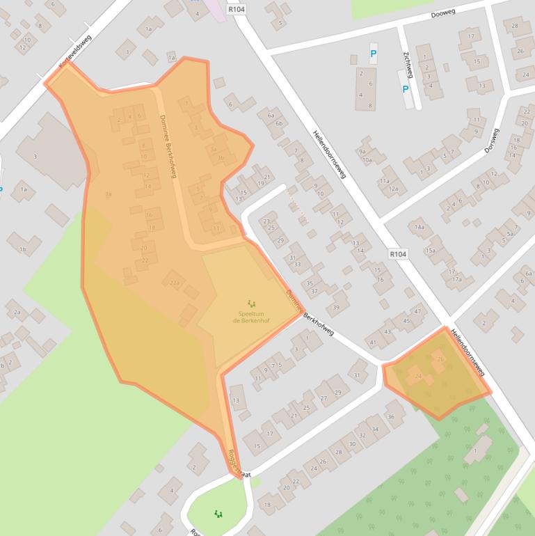 Kaart van postcodegebied 8148NB.