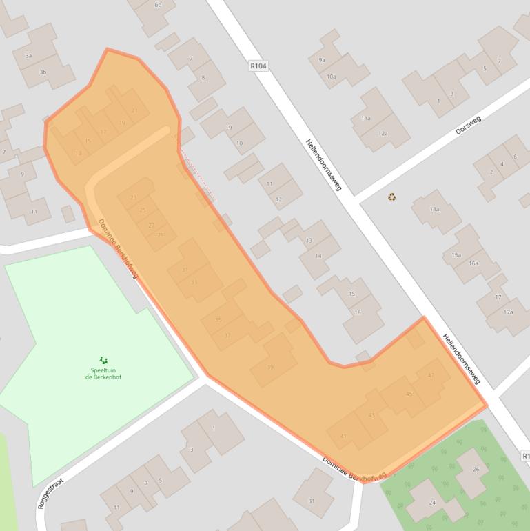 Kaart van postcodegebied 8148NC.