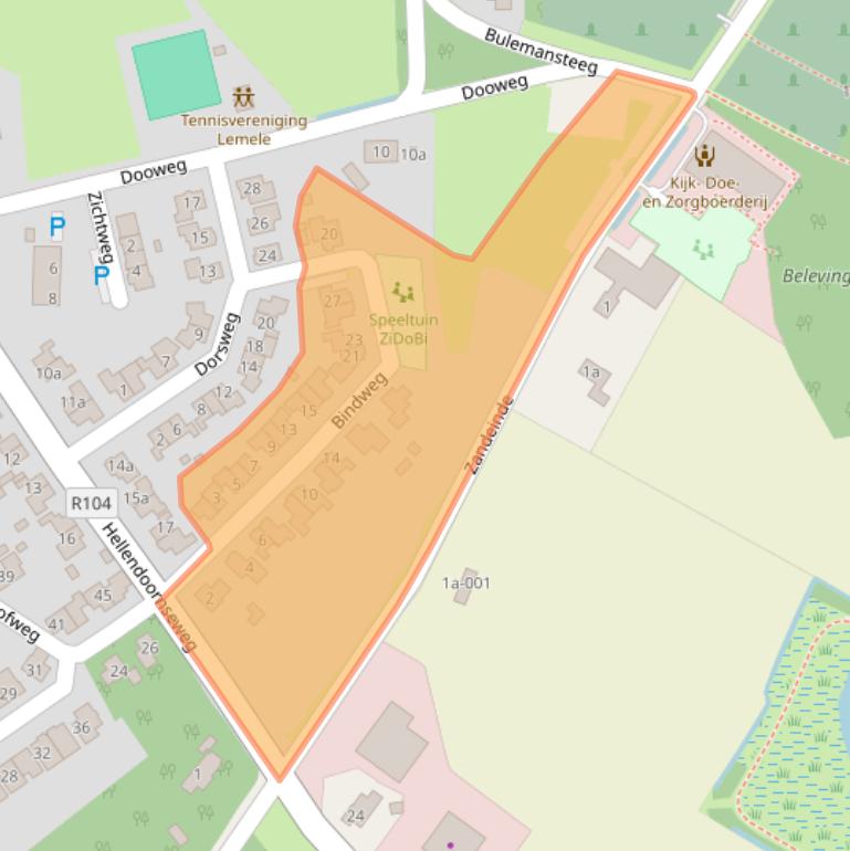 Kaart van postcodegebied 8148NJ.