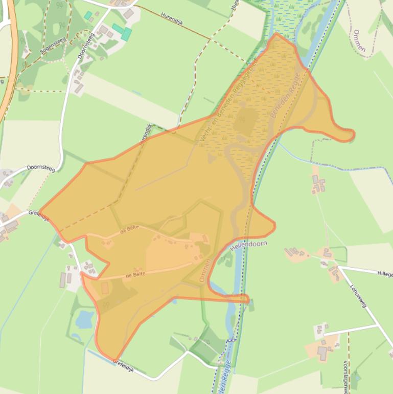 Kaart van postcodegebied 8148PV.