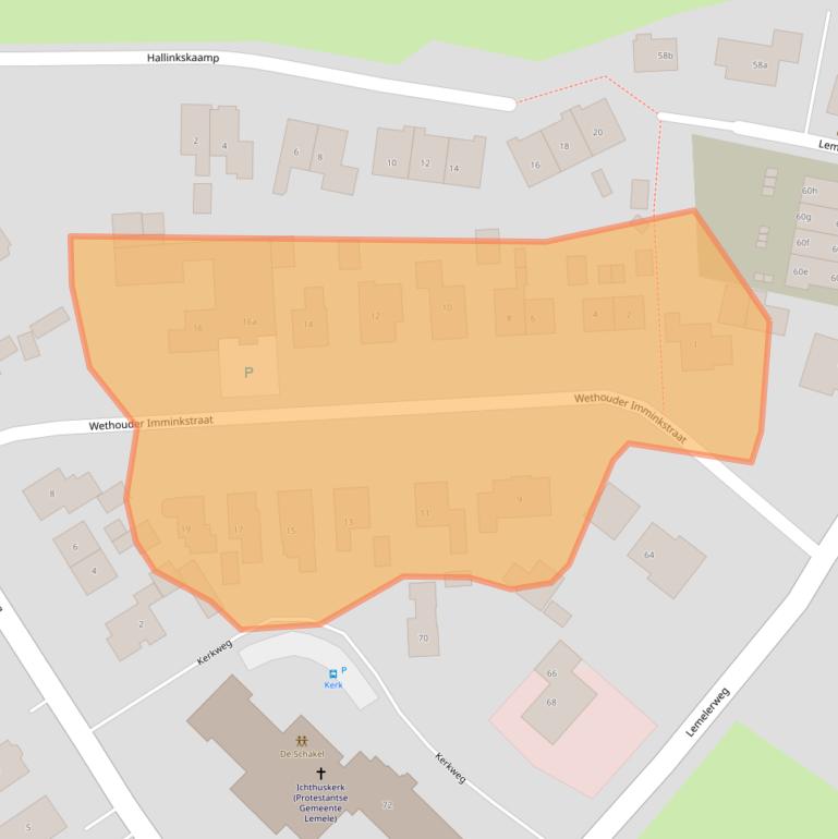 Kaart van postcodegebied 8148PW.