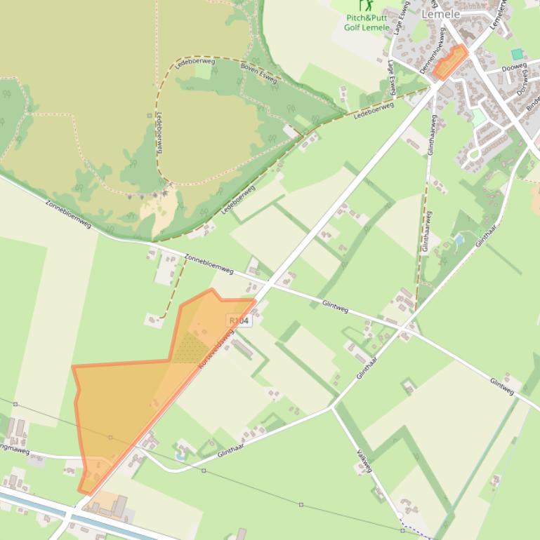 Kaart van postcodegebied 8148RE.