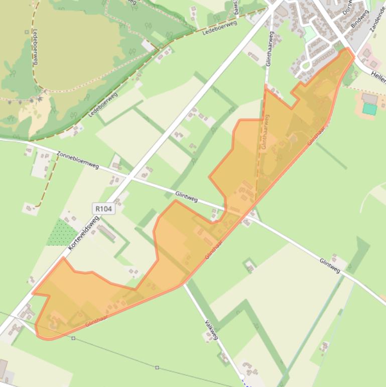 Kaart van postcodegebied 8148RL.