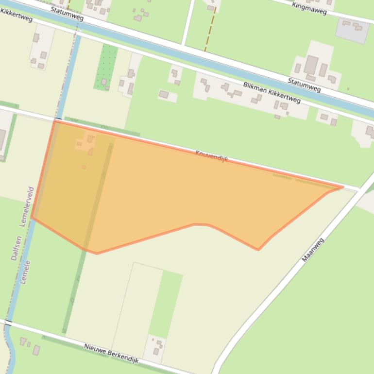 Kaart van postcodegebied 8148SK.