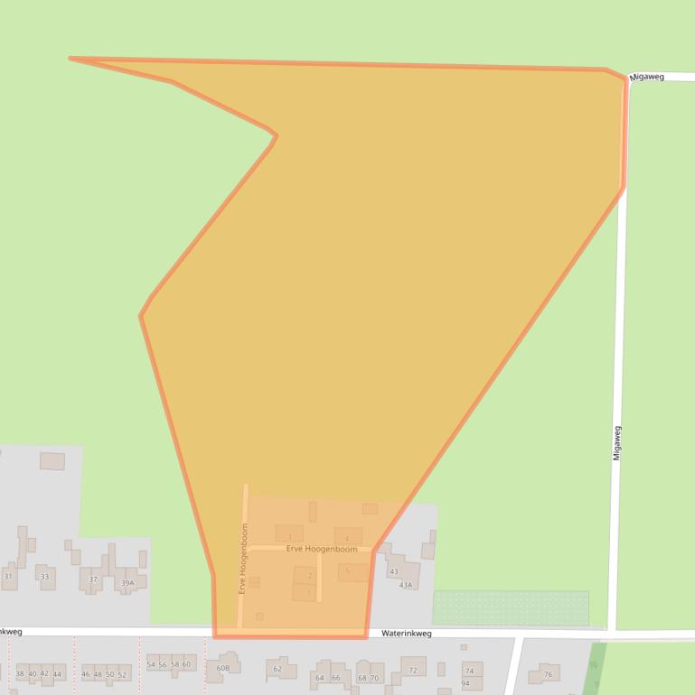 Kaart van postcodegebied 8151BT.