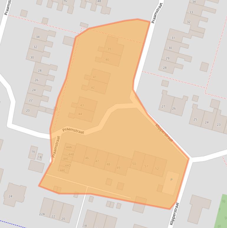 Kaart van postcodegebied 8152BR.