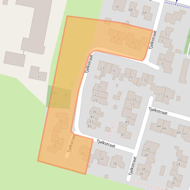 Kaart van postcodegebied 8152CK.