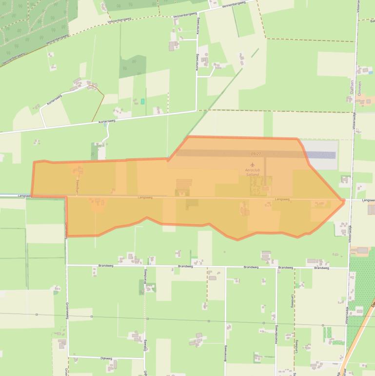 Kaart van postcodegebied 8152EA.