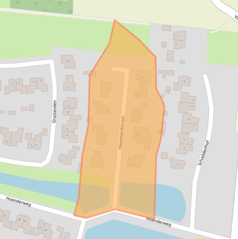 Kaart van postcodegebied 8152HG.