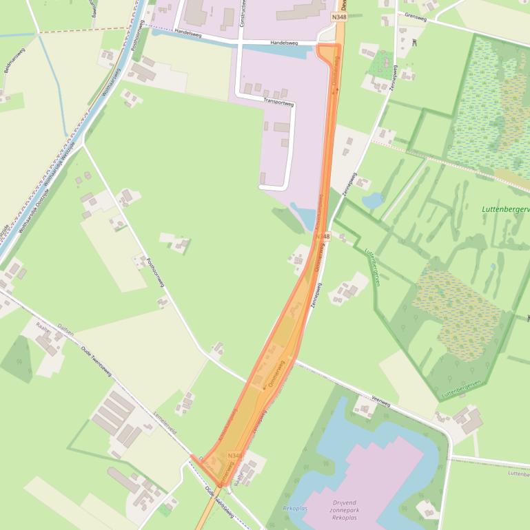 Kaart van postcodegebied 8153RK.