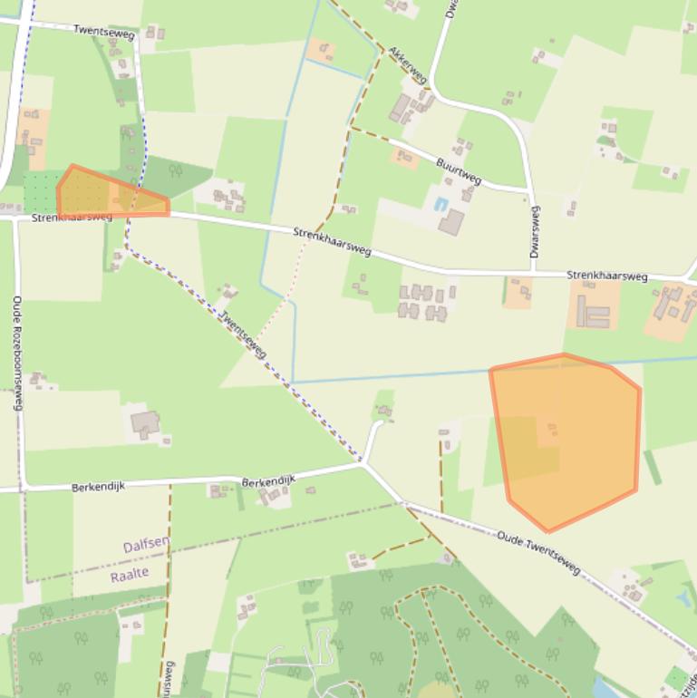 Kaart van postcodegebied 8154HH.