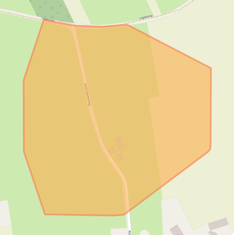 Kaart van postcodegebied 8161RB.