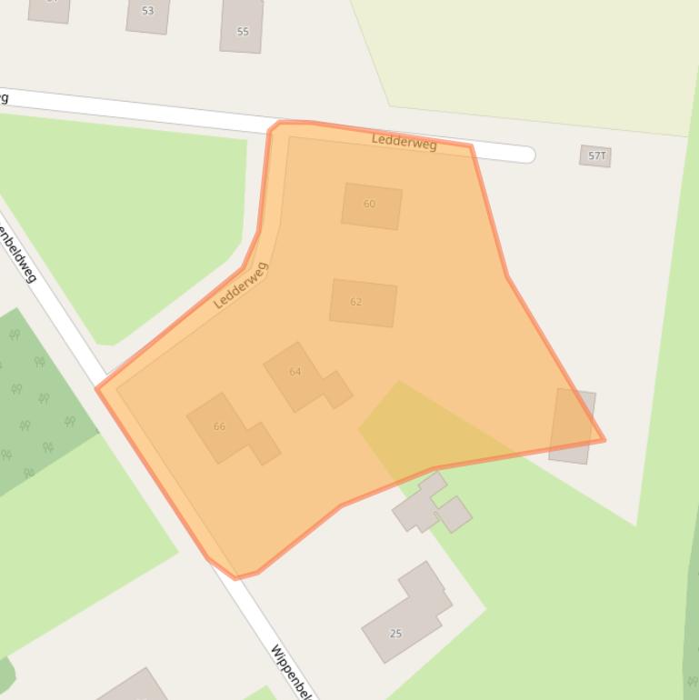 Kaart van postcodegebied 8161SR.