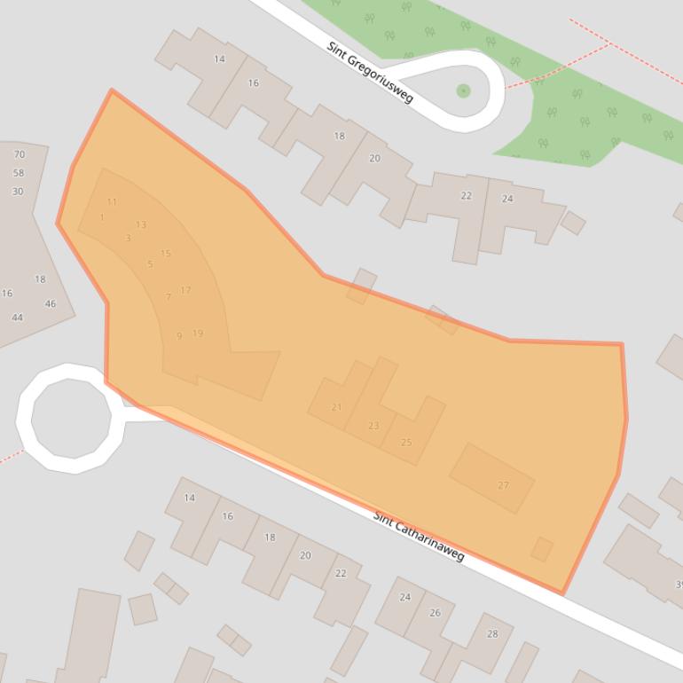 Kaart van postcodegebied 8161VT.