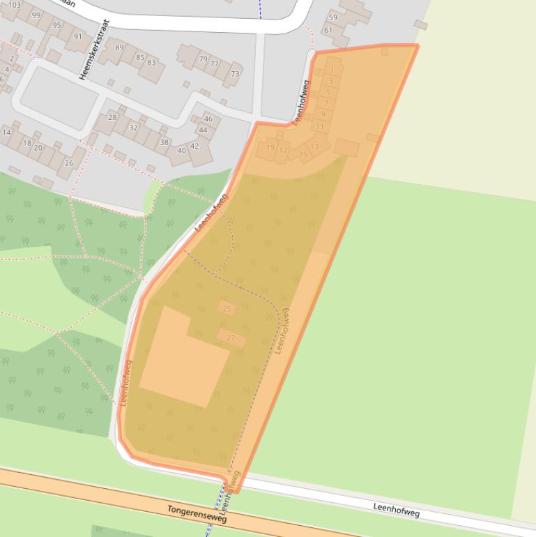 Kaart van postcodegebied 8161ZM.