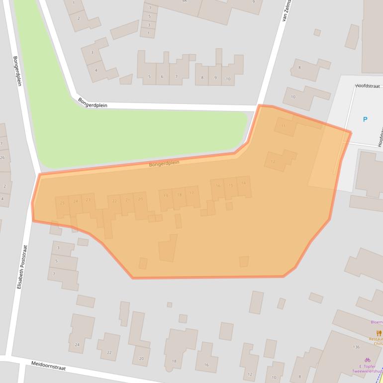 Kaart van postcodegebied 8162AX.