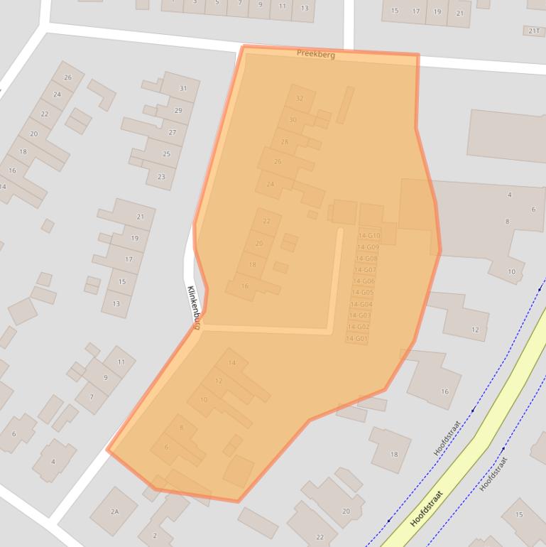 Kaart van postcodegebied 8162BK.