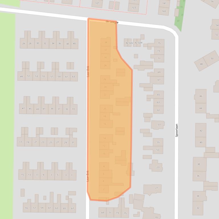 Kaart van postcodegebied 8162CH.