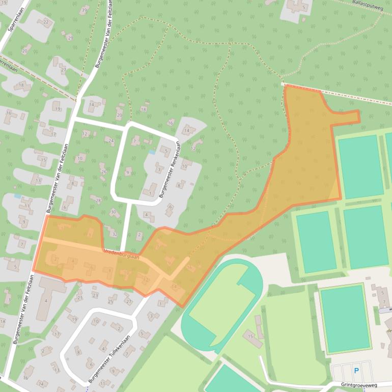 Kaart van postcodegebied 8162EE.