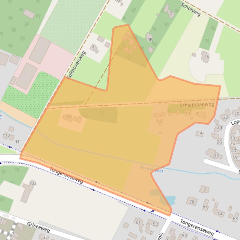 Kaart van postcodegebied 8162GP.