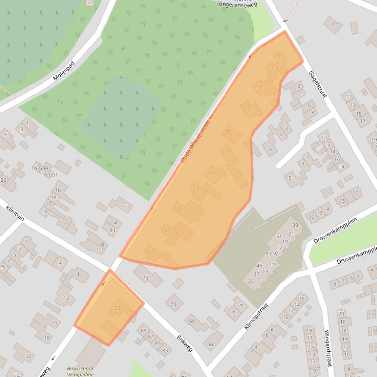 Kaart van postcodegebied 8162HH.