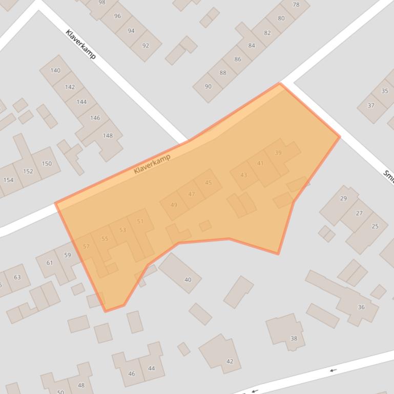 Kaart van postcodegebied 8162HN.