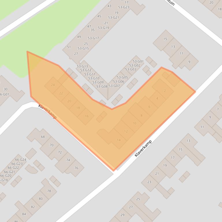 Kaart van postcodegebied 8162HR.